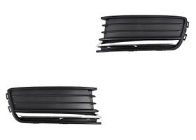 Par De Rejillas De Defensa Delanteras S/Hoyo P/Faro C/Mold Crom