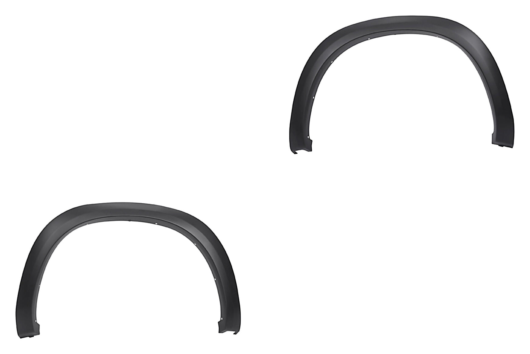 Par De Molduras De Arco Traseras P/Pintar
