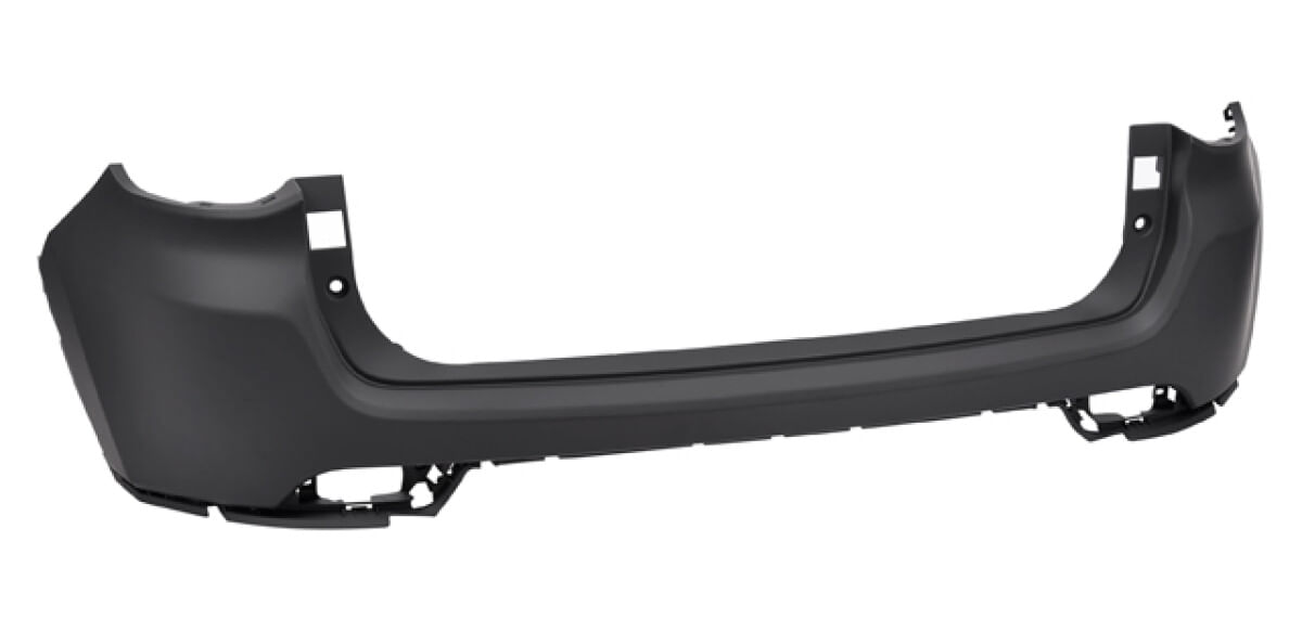 Defensa Trasera Superior Sin Hoyo Para Sensor P/Pintar S/Bracket