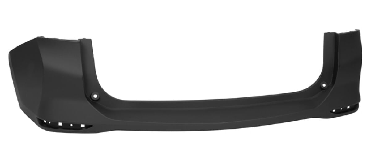 Defensa Trasera Superior Sin Hoyo Para Sensor P/Pintar S/Bracket