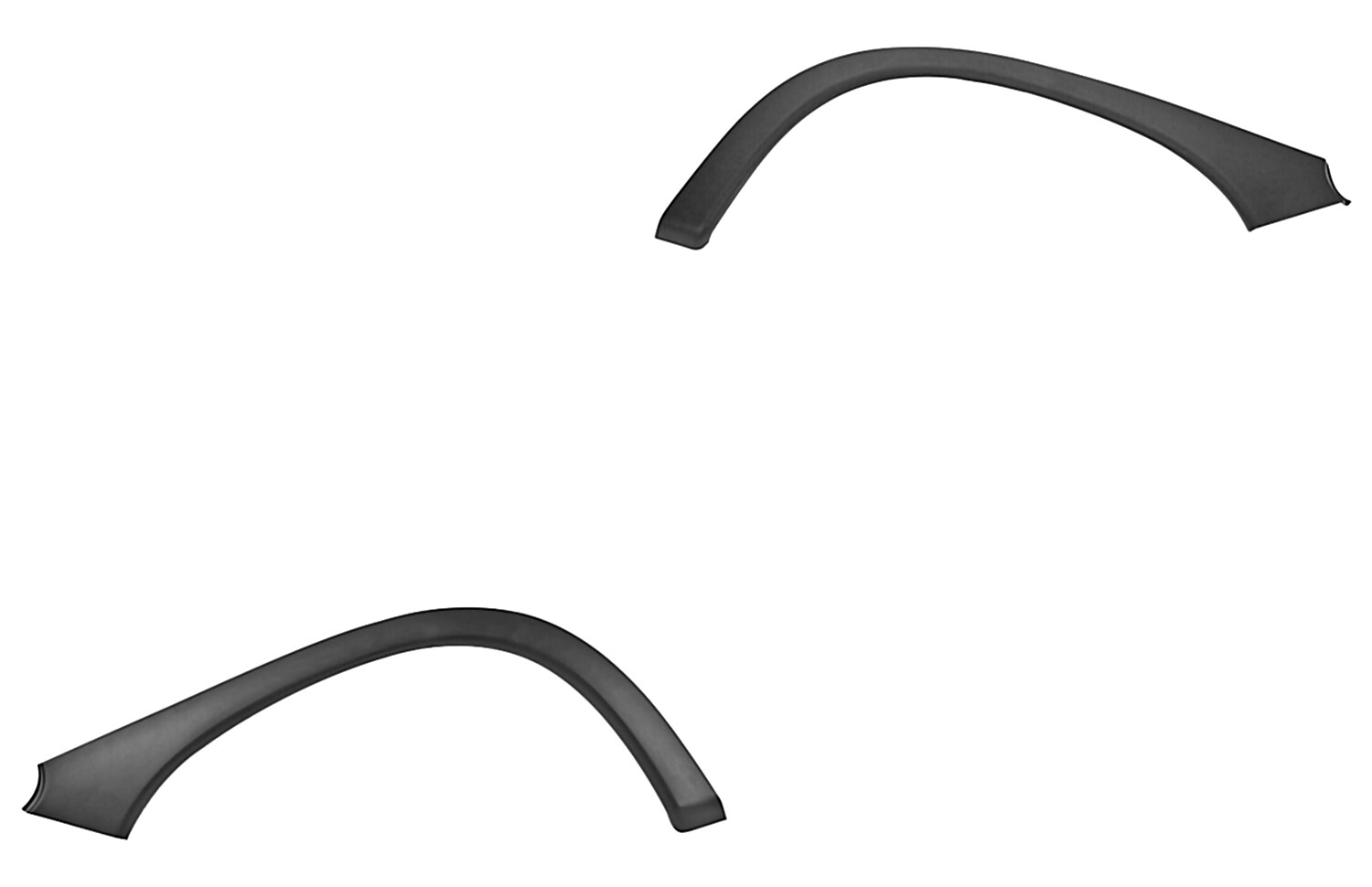Par De Molduras De Arco Traseras