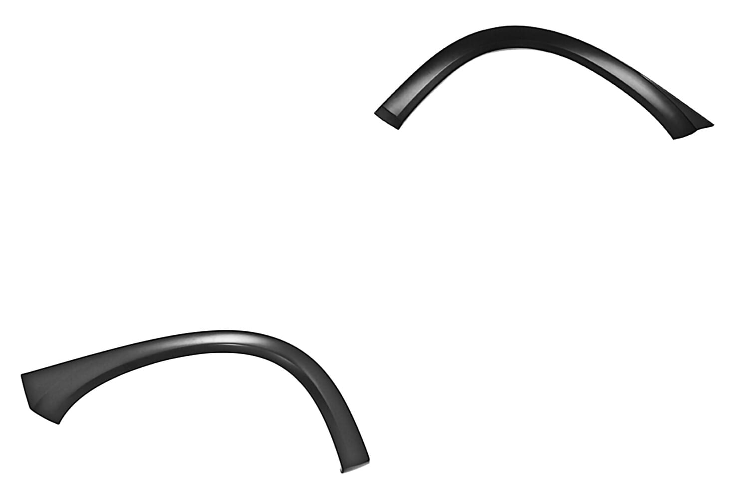 Par De Molduras De Arco Traseras P/Pintar