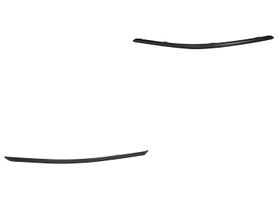 Par De Molduras Para Defensa Traseras Negra Mate