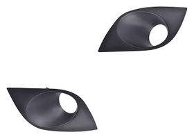 Par De Rejillas De Defensa Delanteras C/Hoyo P/Faro