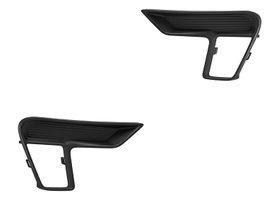 Par De Rejillas De Defensa Delanteras Inferiores C/Hoyo P/Faro