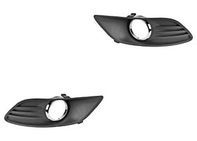 Par De Rejillas De Defensa Delanteras C/Hoyo P/Faro