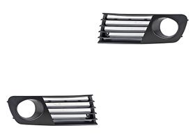 Par De Rejillas De Defensa Delanteras C/Hoyo P/Faro