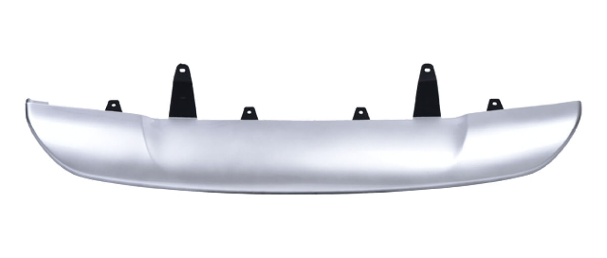 Moldura Para Defensa Trasera Plateada