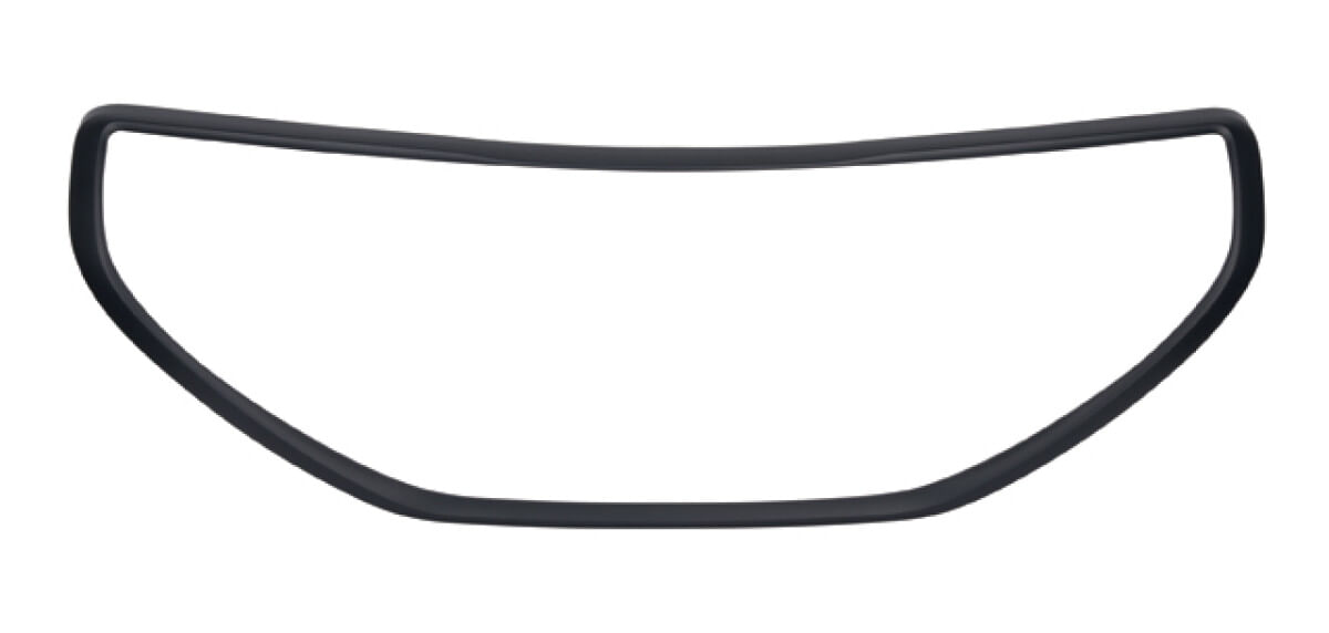 Moldura Para Parrilla Delantera Negra
