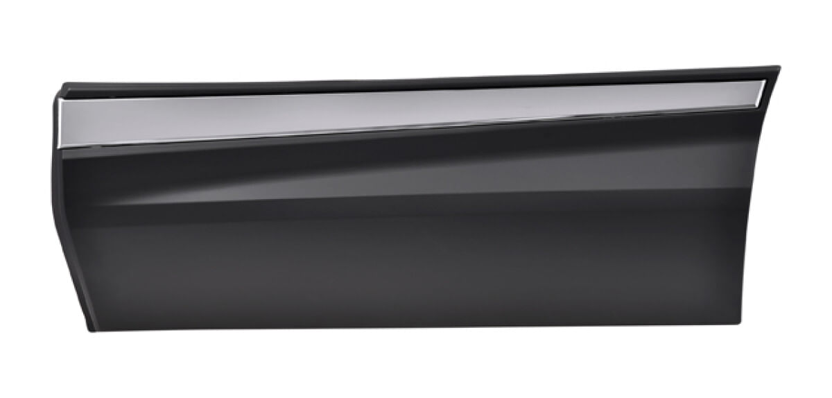 Moldura Para Puerta Trasera Inferior Corrug Con Moldura Cromada Lado Conductor