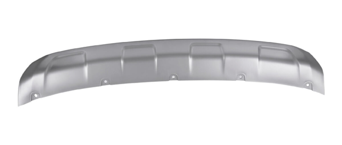 Moldura Para Defensa Delantera Inferior Plateada