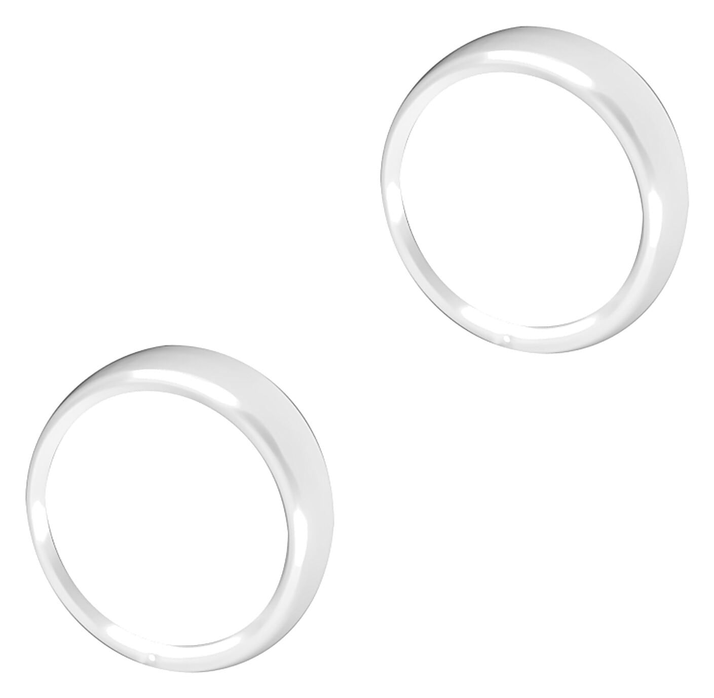Par De Biseles Blanco
