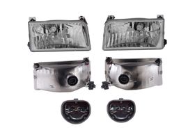 Juego De Faros Cristal