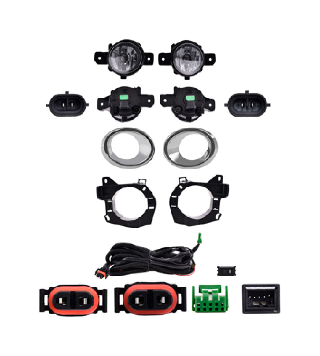 Juego De Faros Para Niebla