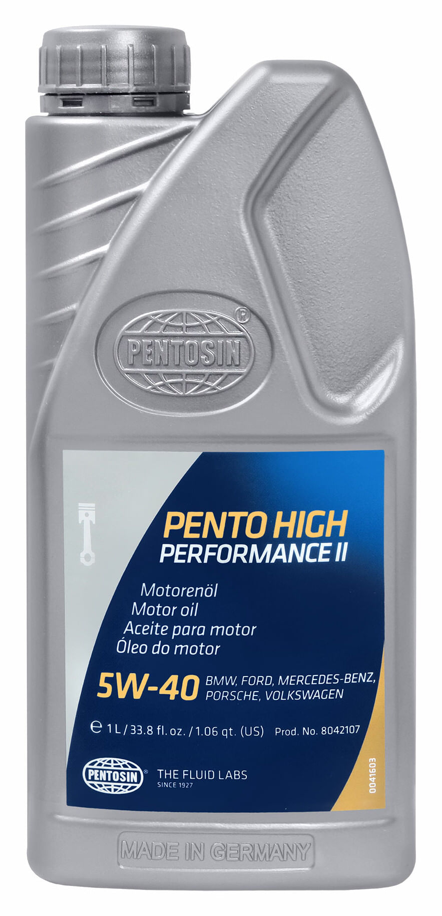 Aceite De Motor Sintético High Performance 5W40 1 Litro