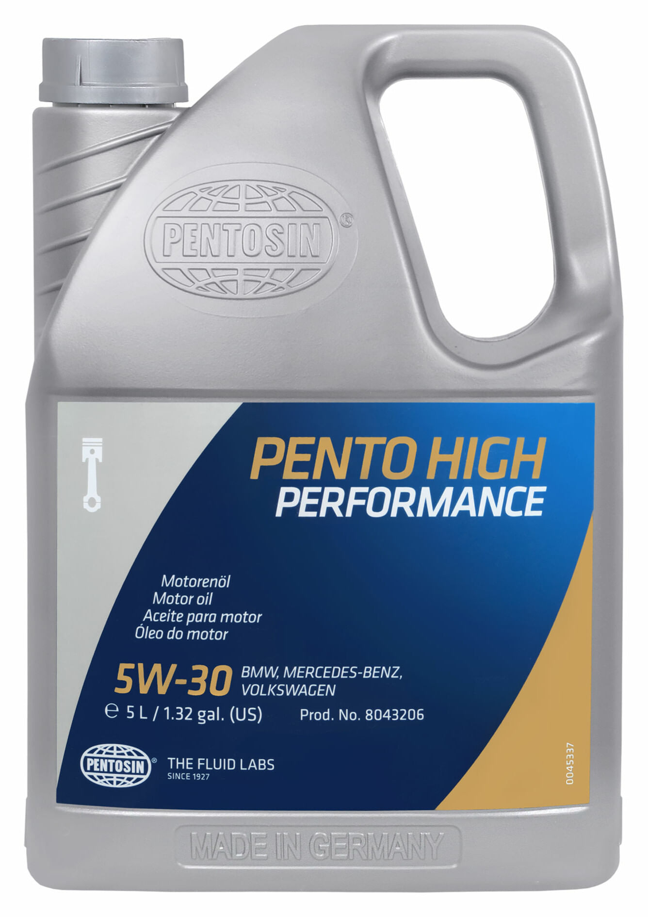 Aceite De Motor Sintético High Performance 5W30 5 Litros