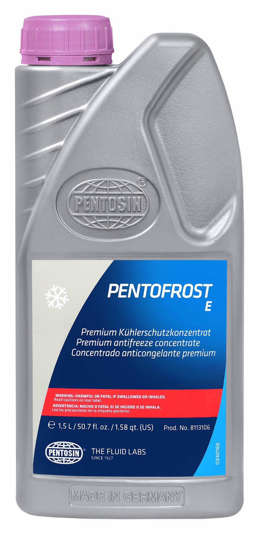 Anticongelante Pentofrost E Concentrado Violeta 1.5 Litros