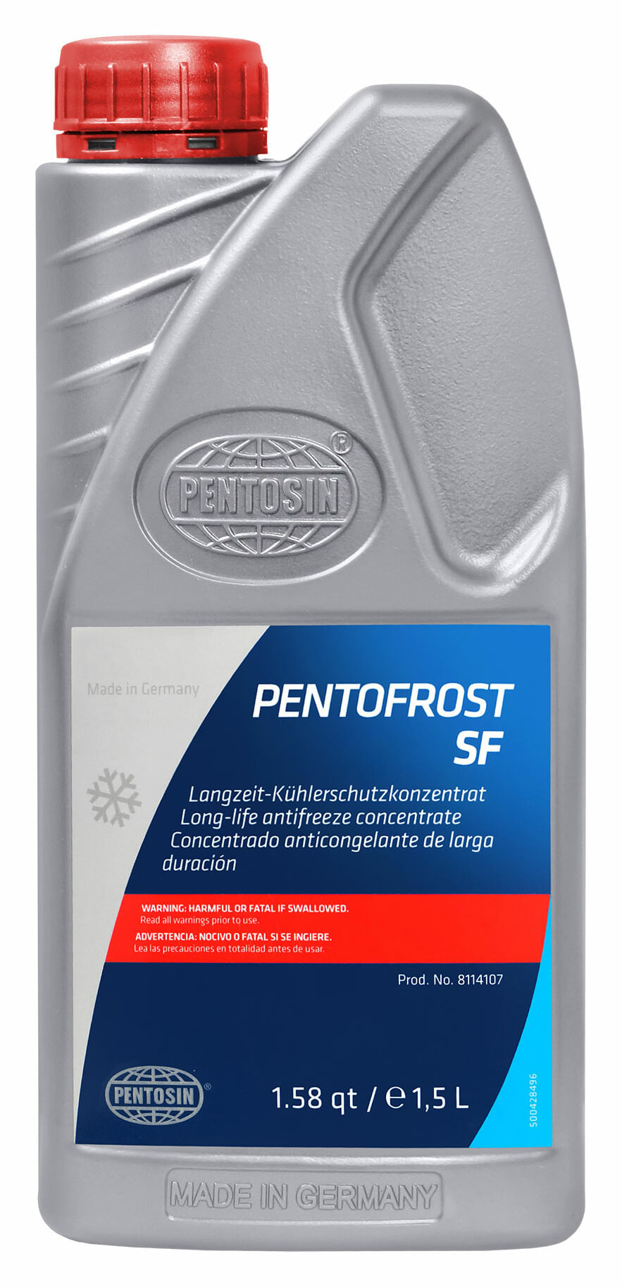 Anticongelante Pentofrost SF Concentrado Rosa Claro 1.5 Litros