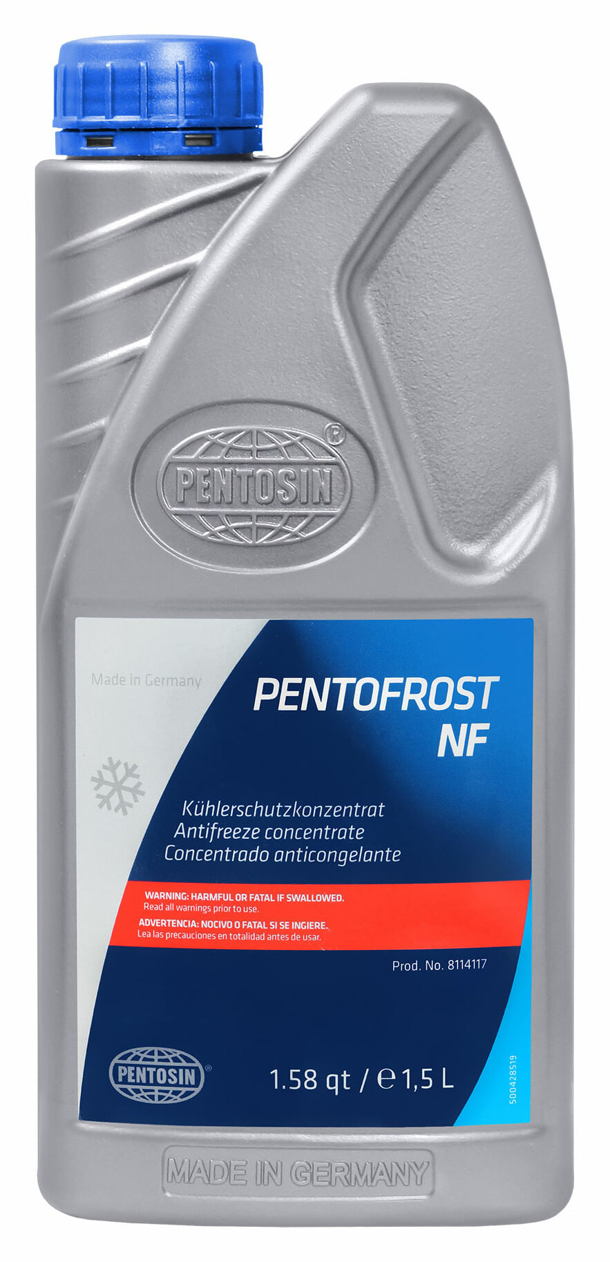 Anticongelante Pentofrost NF Concentrado Azul Claro 1.5 Litros