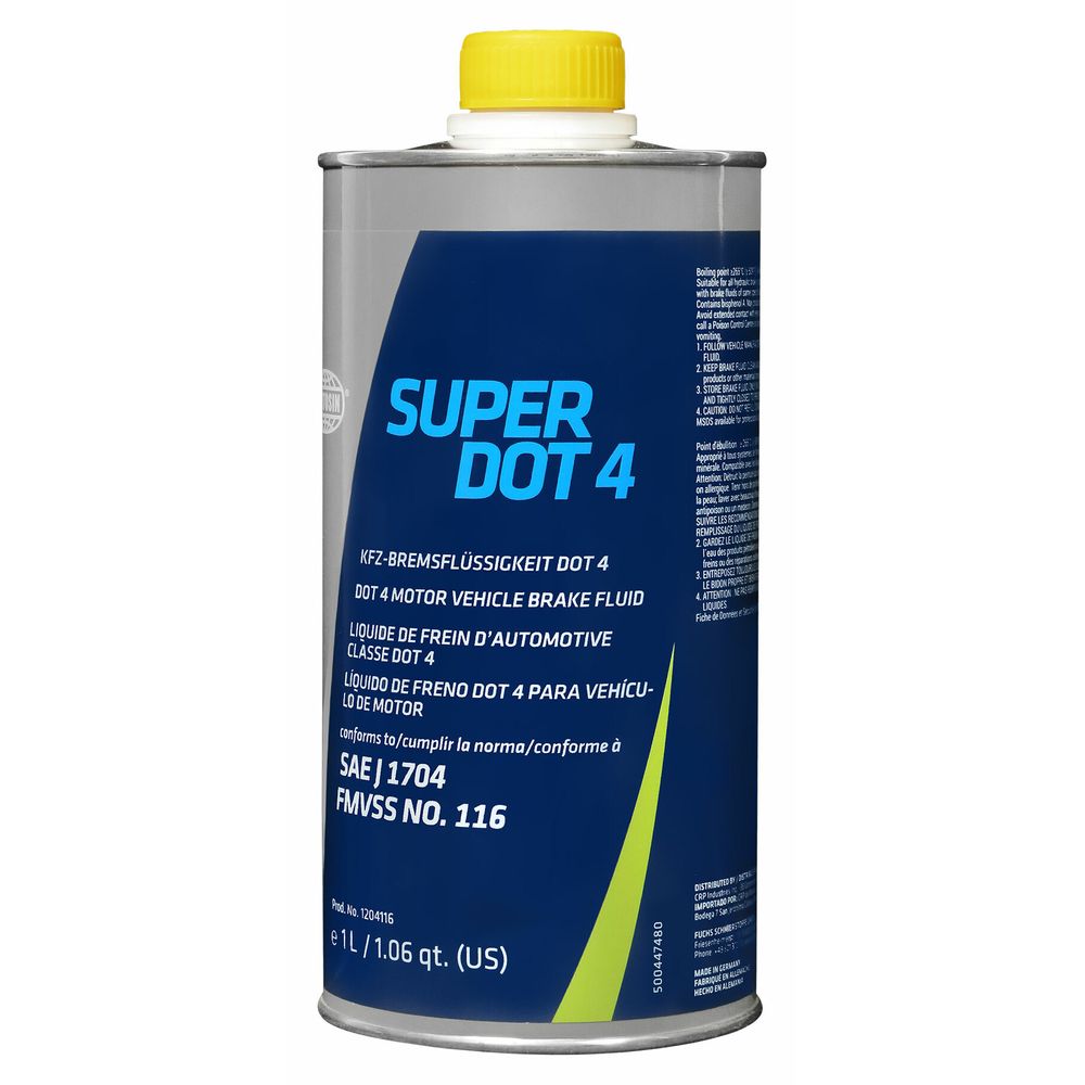 LIQUIDO DE FRENO DOT 4 200 ML