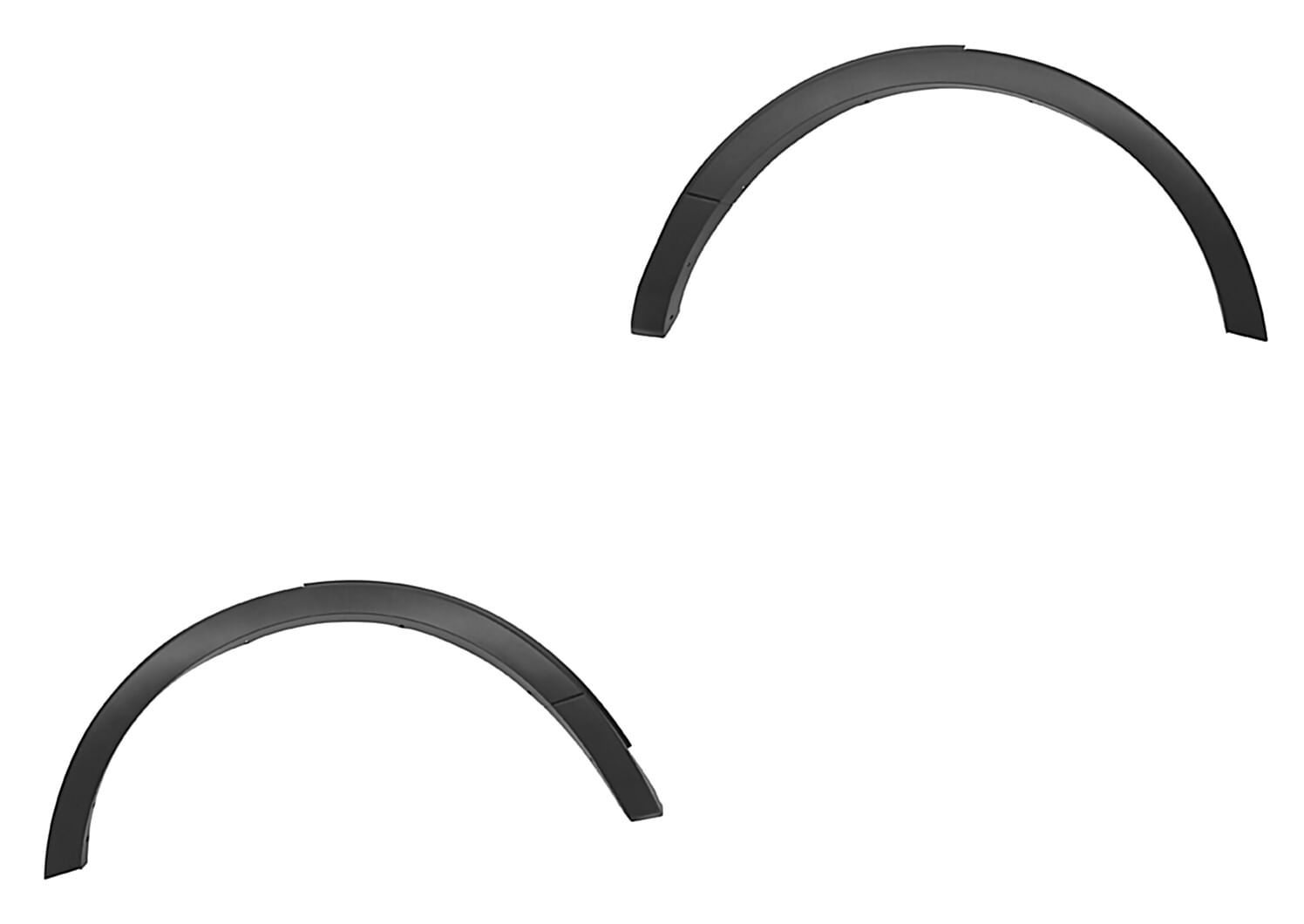 Par De Molduras De Arco Traseras Corrug