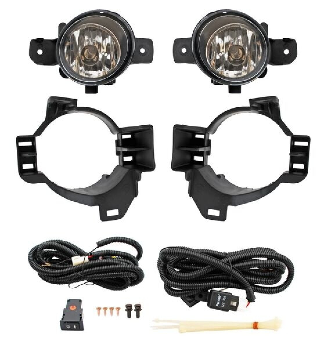 Juego De Faros Para Niebla Con Base