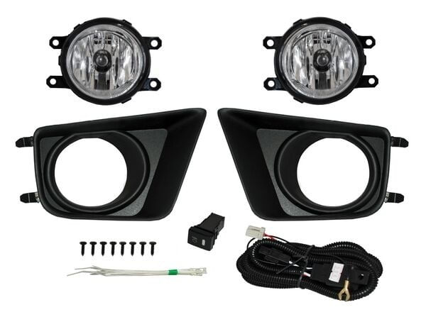 Juego De Faros Para Niebla Con Parrilla