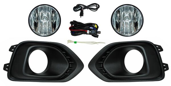 Juego De Faros Para Niebla Con Parrilla