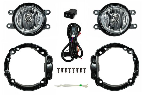 Juego De Faros Para Niebla Con Base