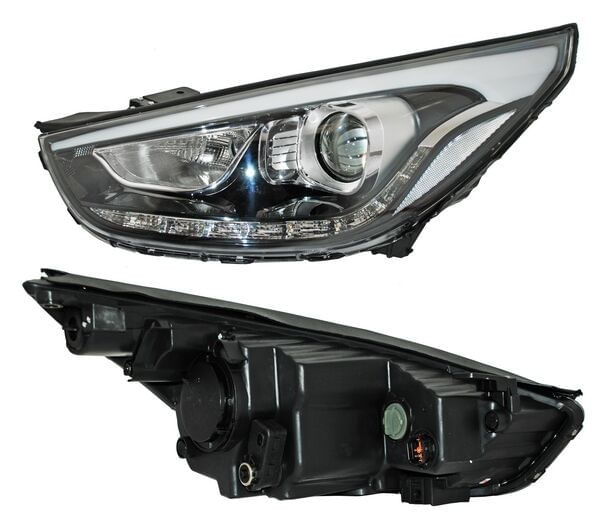 Faro Con Leds Lado Conductor
