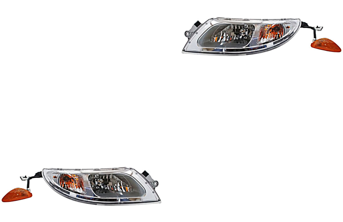 Par De Faros Con Cuarto Lateral
