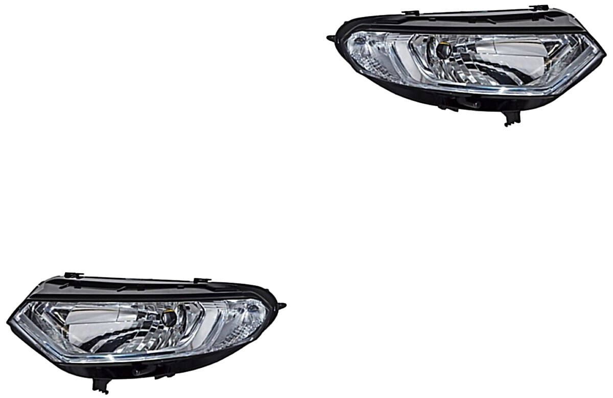 Par De Faros Con Luz De Día Con Motor