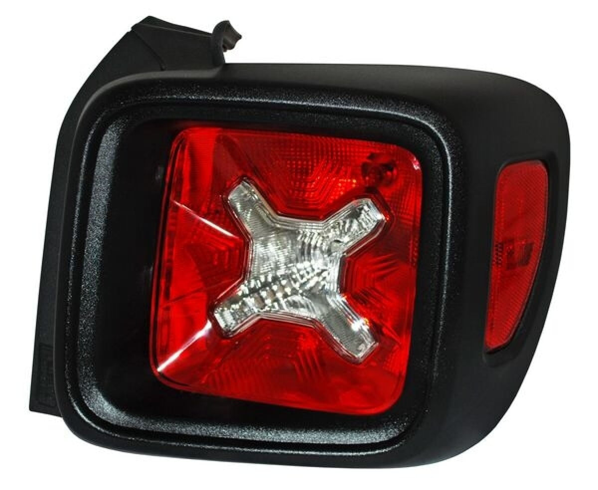 Calavera Con Bisel Negro Leds Lado Pasajero