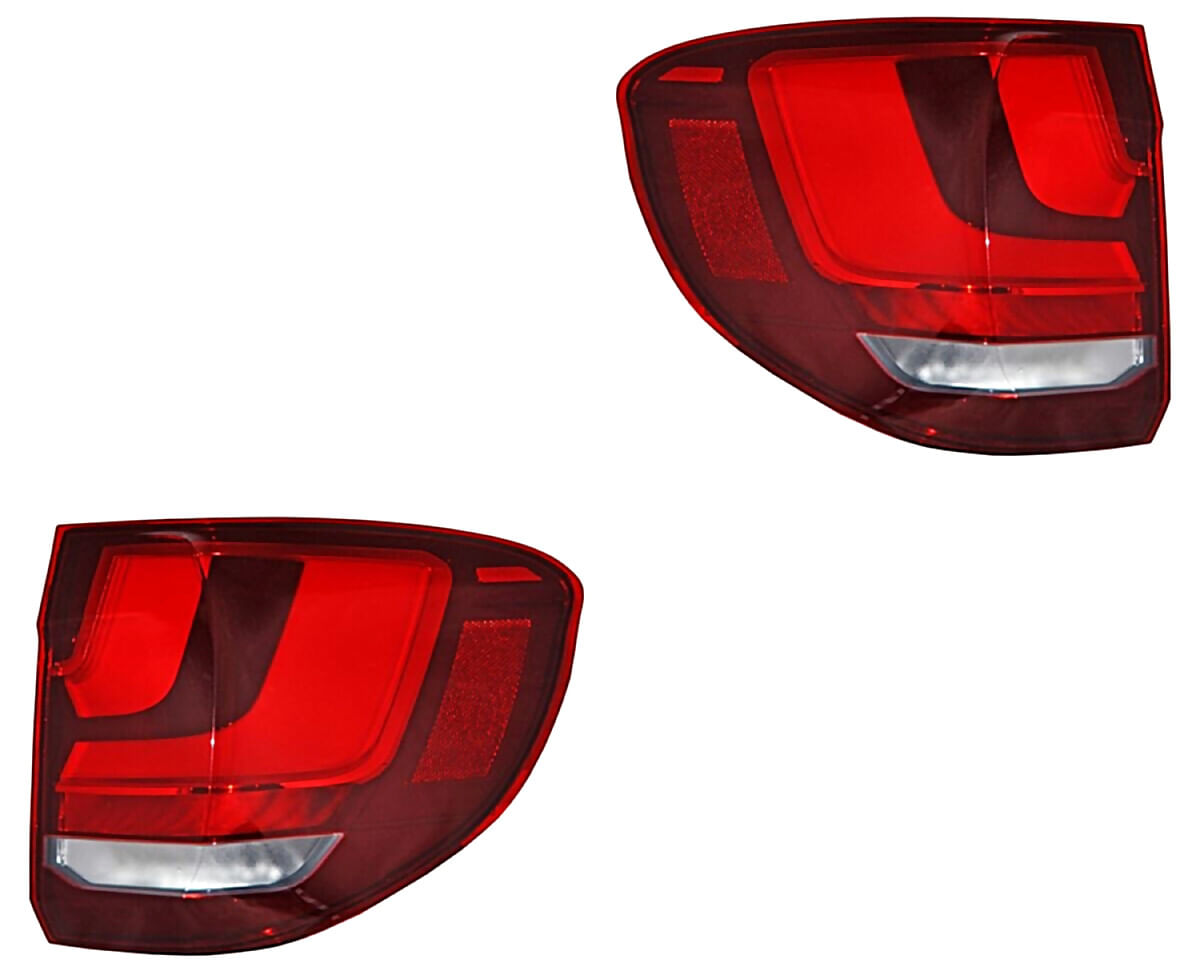 Par De Calaveras Exterior Leds