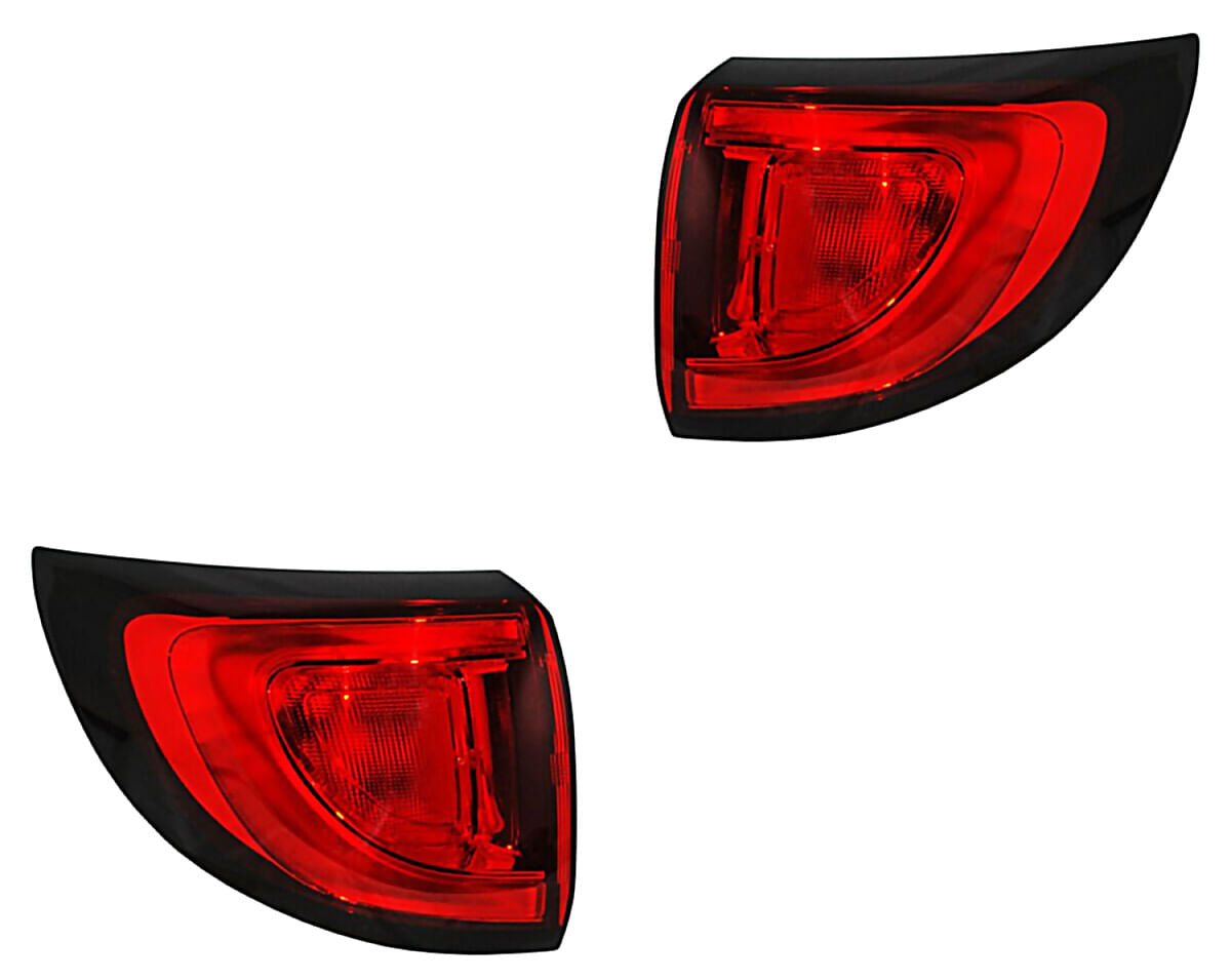Par De Calaveras Exterior Leds