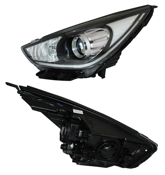 Faro Con Luz De Día Con Motor Lado Conductor