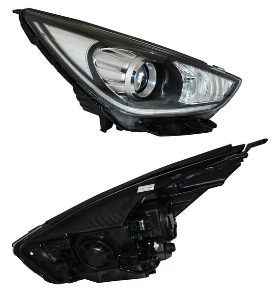 Faro Con Luz De Día Con Motor Lado Pasajero
