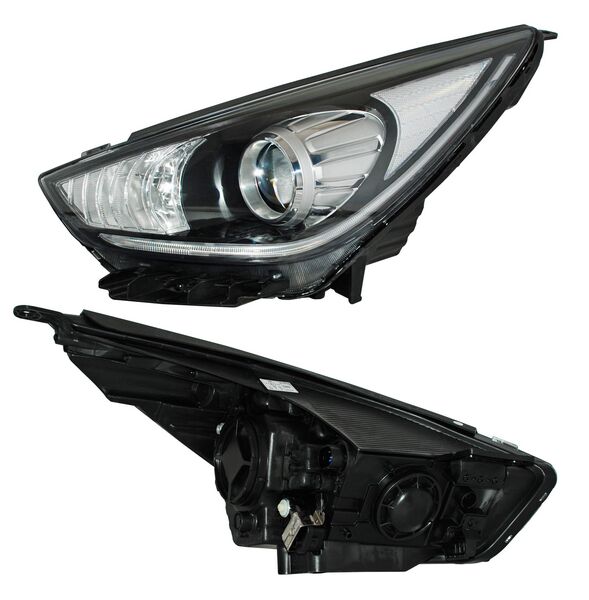 Faro Con Motor Lado Conductor