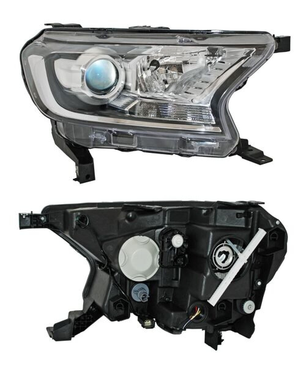 Faro Con Lupa Con Motor Lado Pasajero