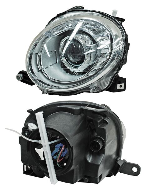 Faro Superior Con Lupa Lado Conductor