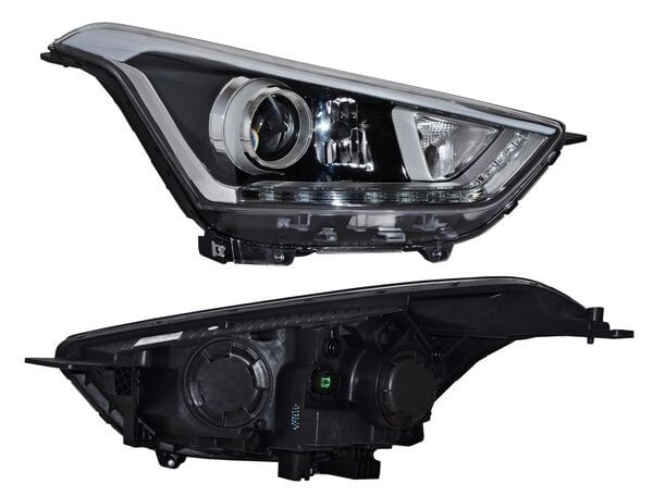 Faro Con Leds Lado Pasajero