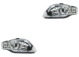 Par De Faros Con Cuarto Blanco