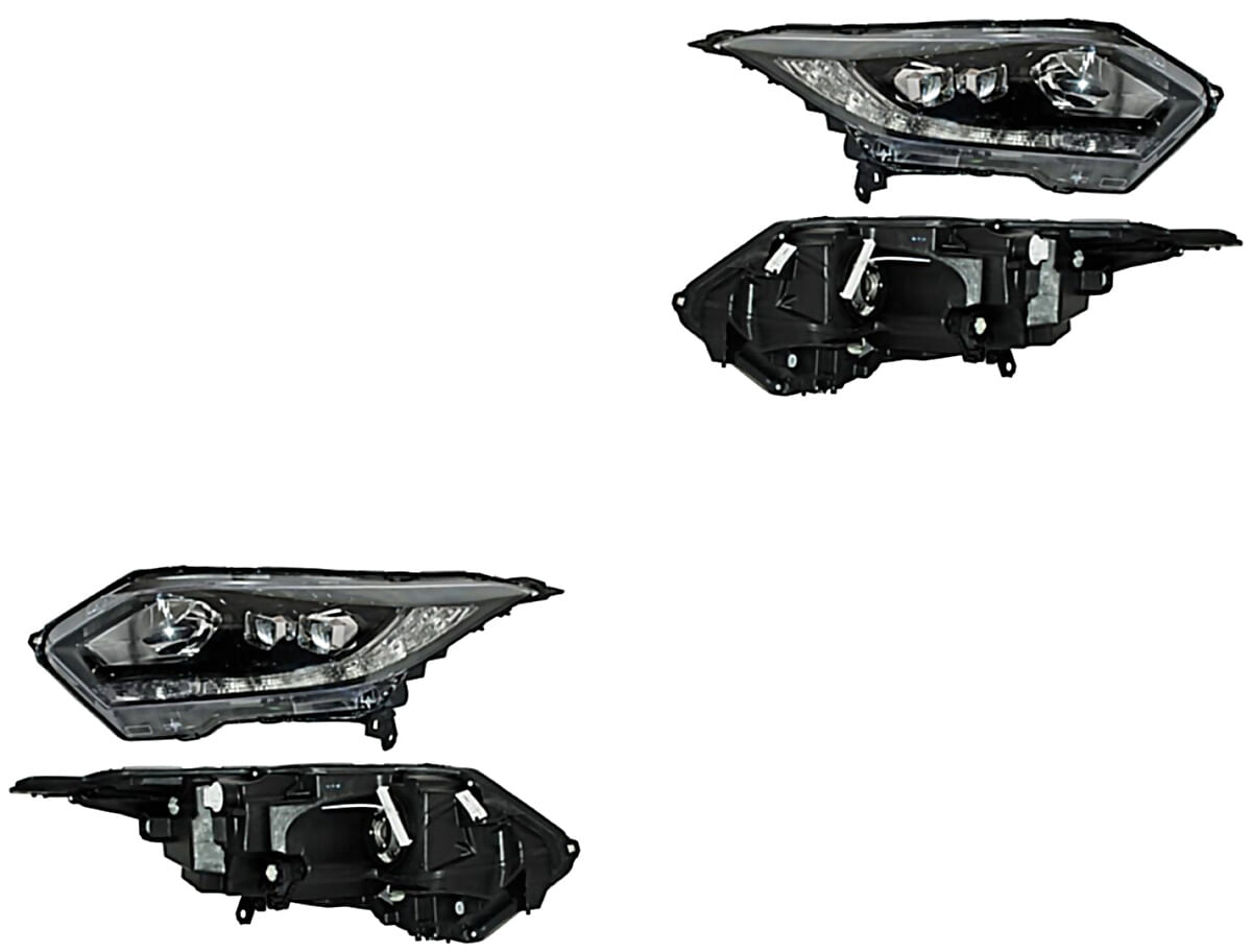 Par De Faros Con Leds Con Motor