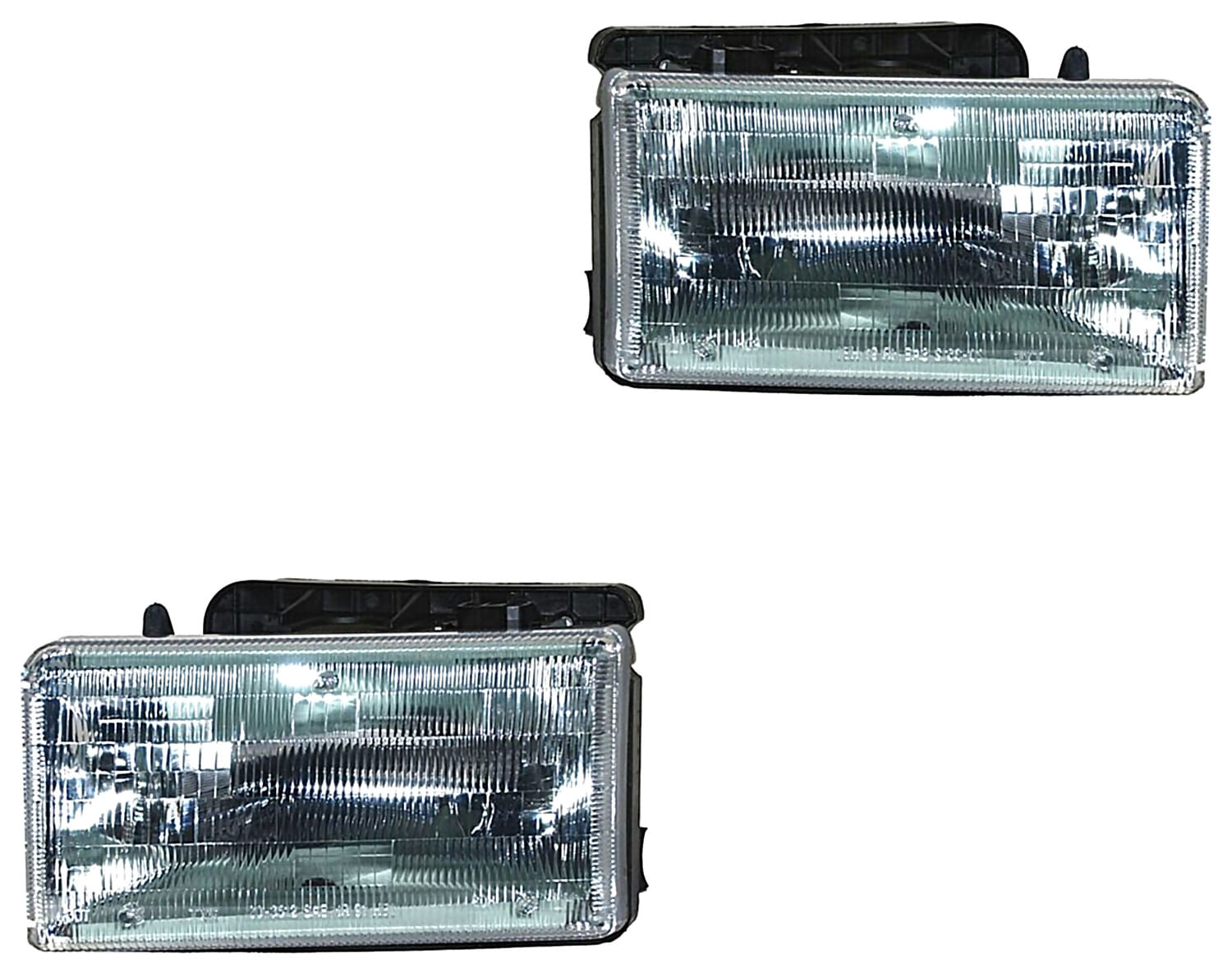 Par De Faros Con Base