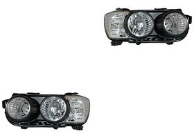 Par De Faros Sin Reflejante