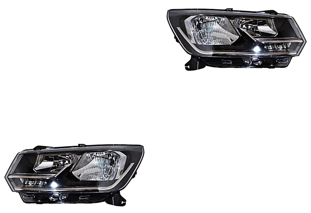 Par De Faros Filo Cromado