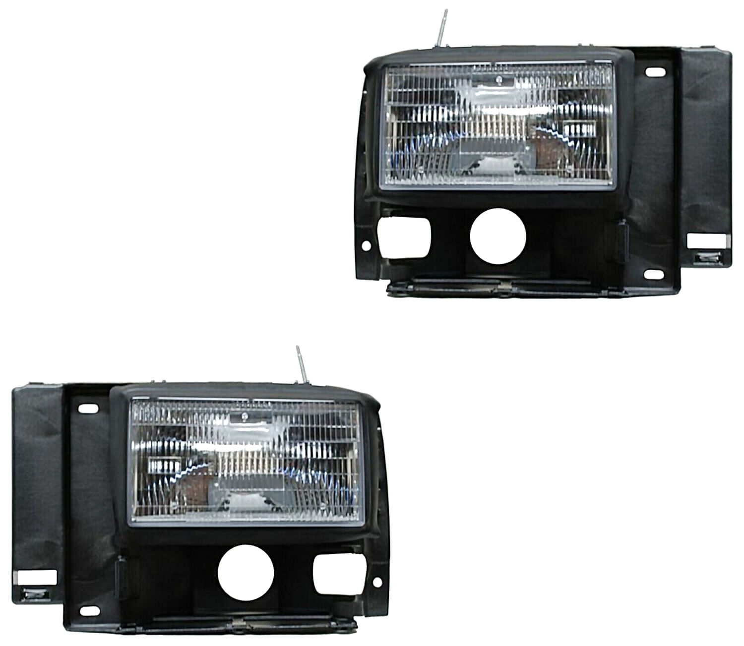 Par De Faros Con Base