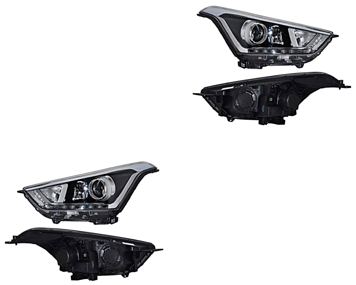 Par De Faros Con Leds