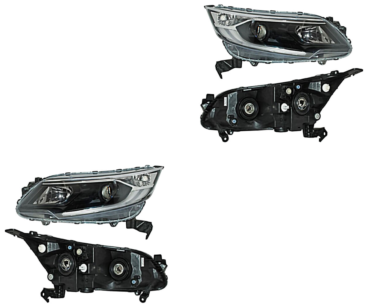 Par De Faros Con Luz De Día Con Motor