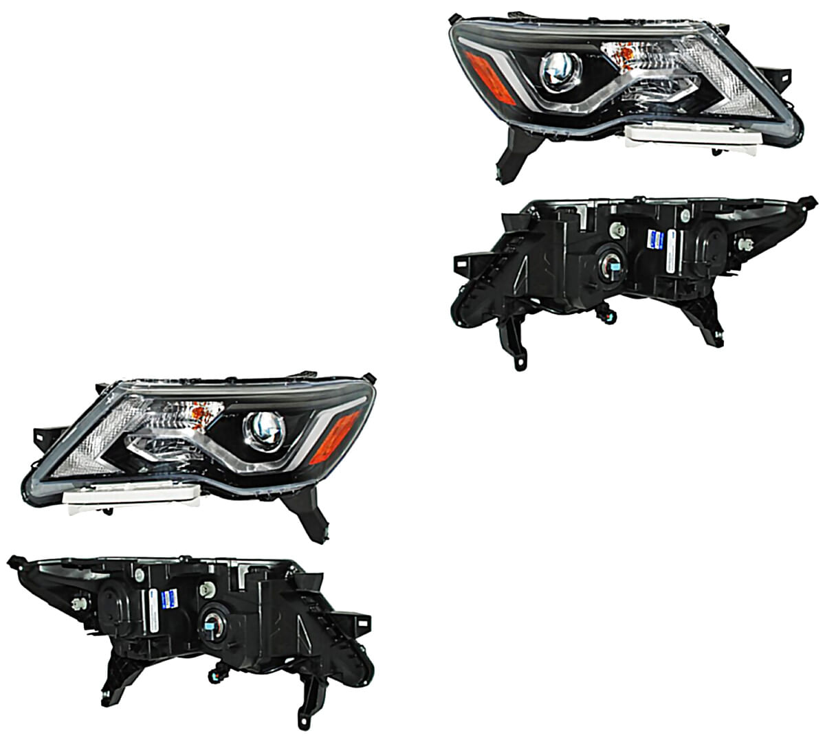 Par De Faros Con Leds